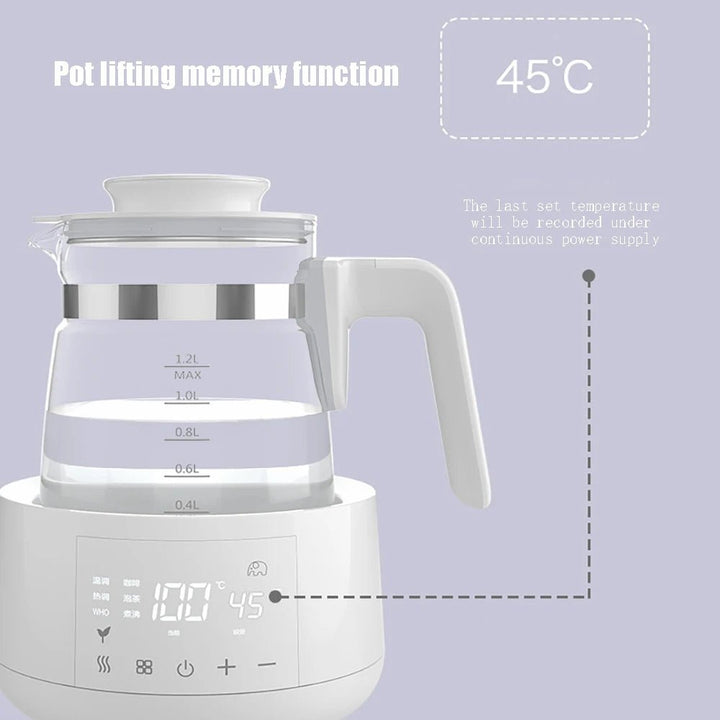 1.2L Intelligent Thermostatic Milk Heater Kettle - NEOMINOA LTD