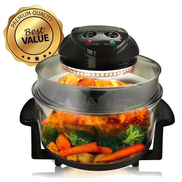14.25 - Inch Oil - Free Halogen Air Fryer - NEOMINOA LTD