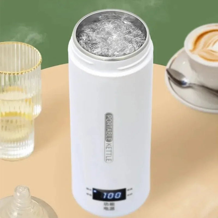 500ml Portable Electric Travel Kettle & Thermos - NEOMINOA LTD