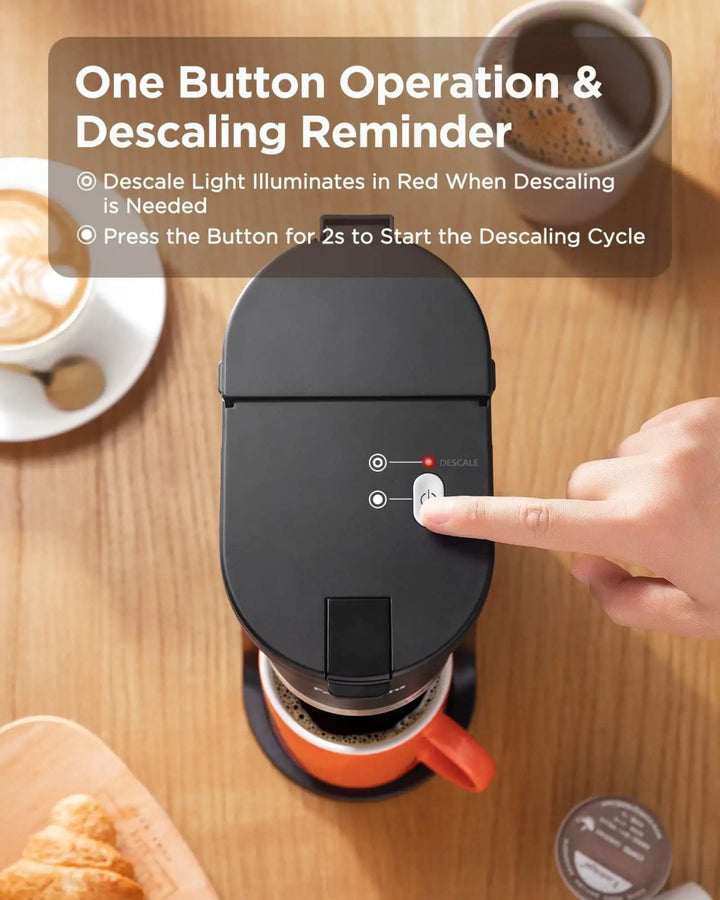 Compact Single - Serve K - Cup Coffee Maker - NEOMINOA LTD
