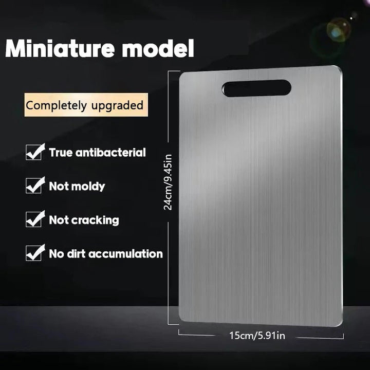 Double - Sided 316 Stainless Steel Cutting Board - NEOMINOA LTD