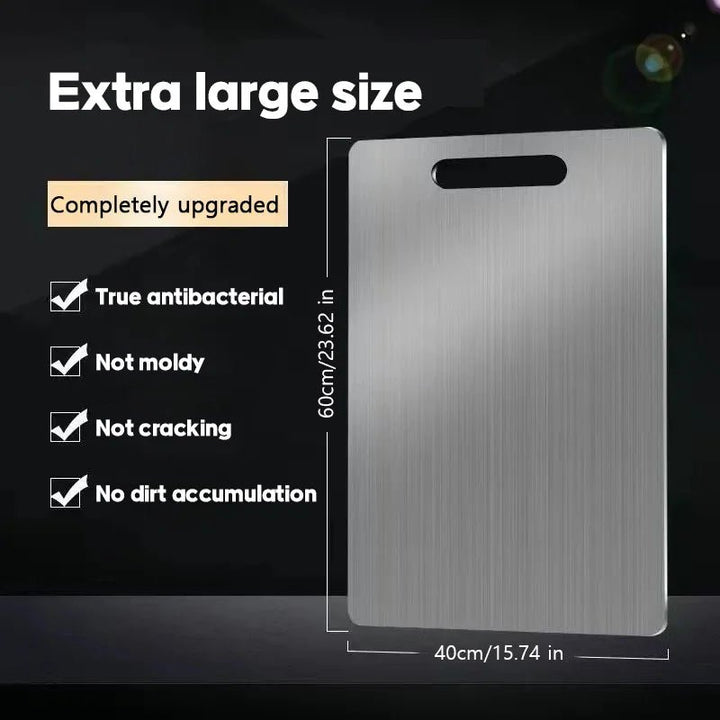 Double - Sided 316 Stainless Steel Cutting Board - NEOMINOA LTD