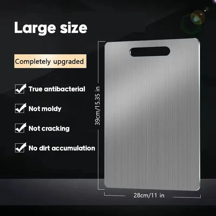 Double - Sided 316 Stainless Steel Cutting Board - NEOMINOA LTD