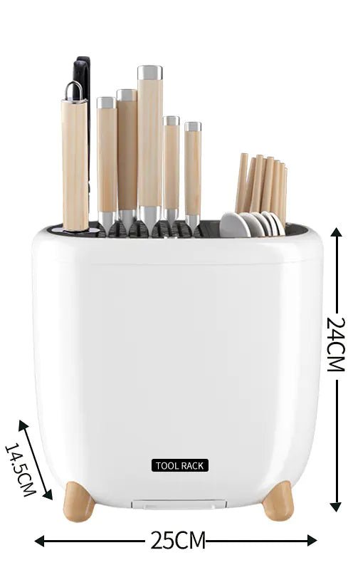 Kitchen Utensils Rack for Cutlery and Chopsticks Storage - NEOMINOA LTD