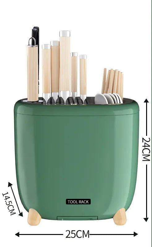 Kitchen Utensils Rack for Cutlery and Chopsticks Storage - NEOMINOA LTD
